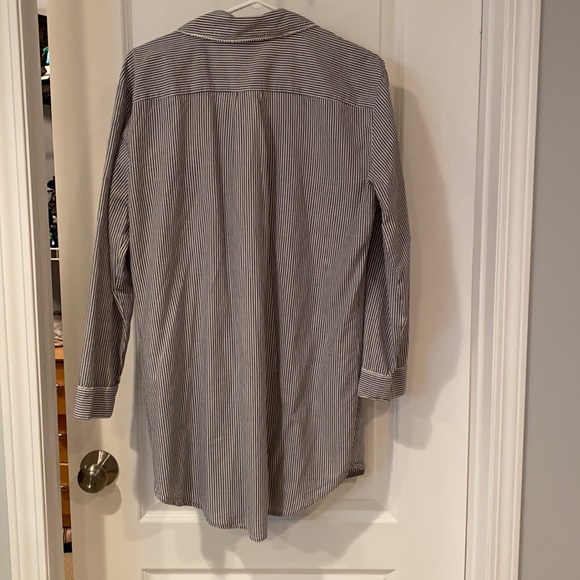 Victoria’s Secret stripes button down shirt - Picture 2 of 3